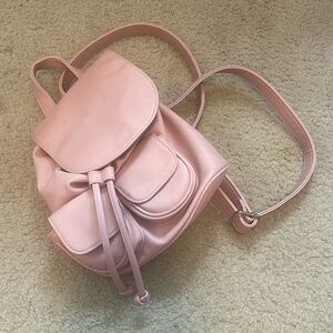 DUSTY PINK MINI BACKPACK/PURSE